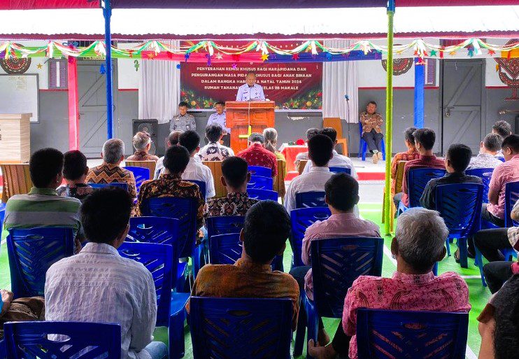 Natal Jadi Momen Berkesan, 89 WBP Rutan Makale Terima Remisi Khusus