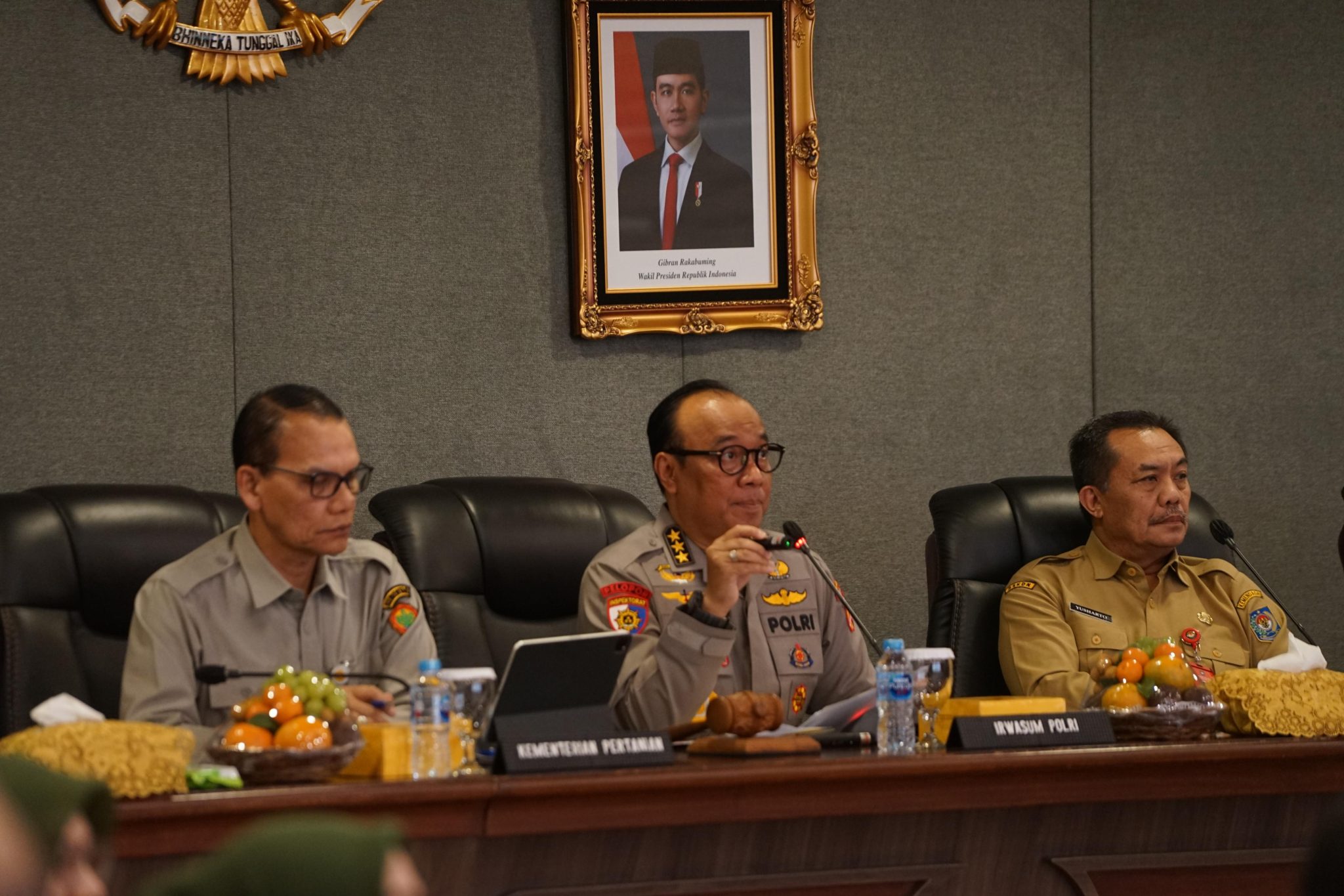 Sinergi Pemerintah dan Polri Dorong Swasembada Pangan Nasional