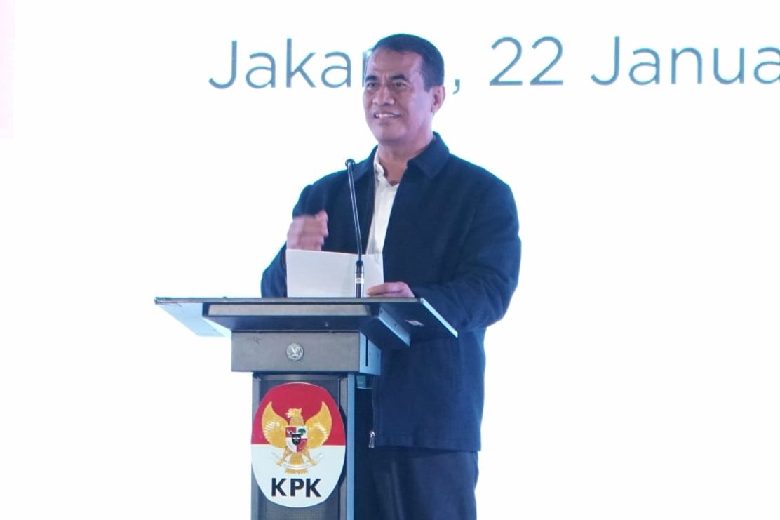 SPI Pertanian Naik, Mentan Amran Jadi Pembicara di KPK