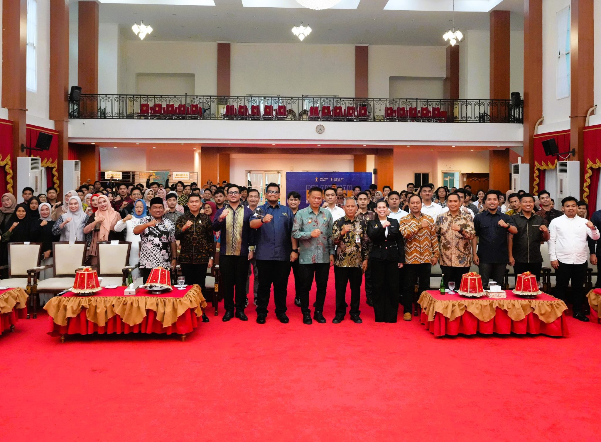 Pj Gubernur Prof. Fadjry Djufry Dukung Penuh HIPMI Kembangkan Dunia Usaha di Sulsel