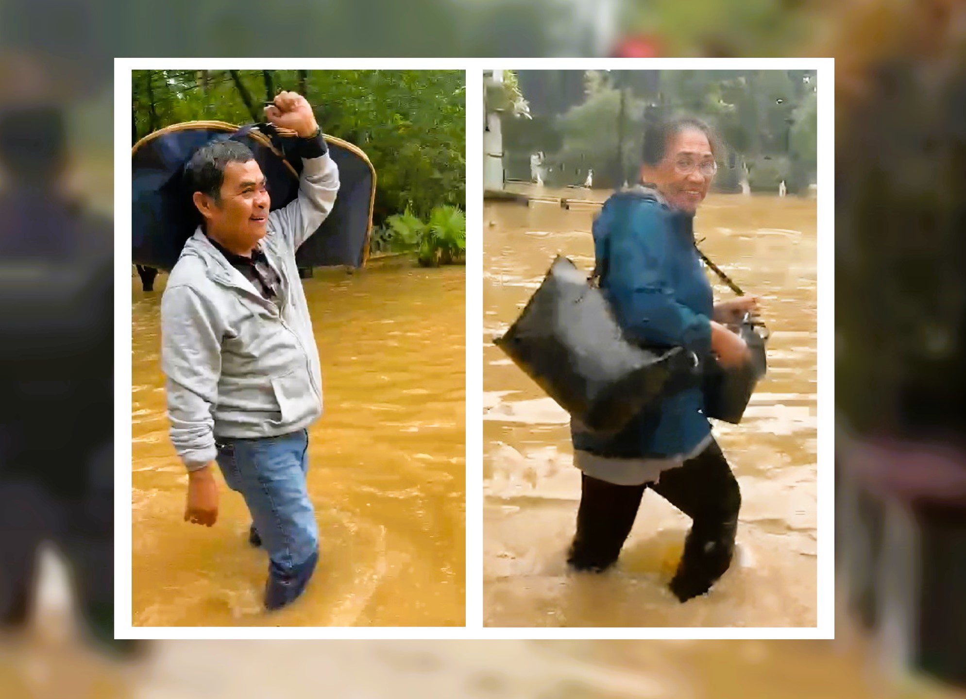 Demi Hadiri Pelantikan, Bupati Tana Toraja Terpilih Zadrak Tombeg Terobos Banjir