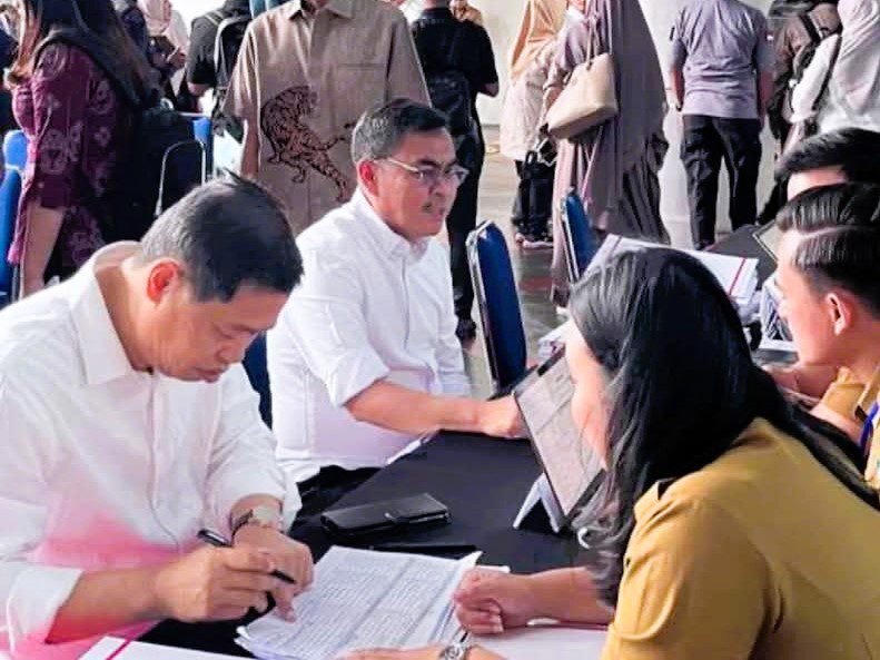 Jelang Pelantikan, Zadrak-Erianto Jalani Pemeriksaan Kesehatan