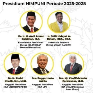 Mentan Andi Amran Sulaiman Terpilih sebagai Koordinator Presidium HIMPUNI