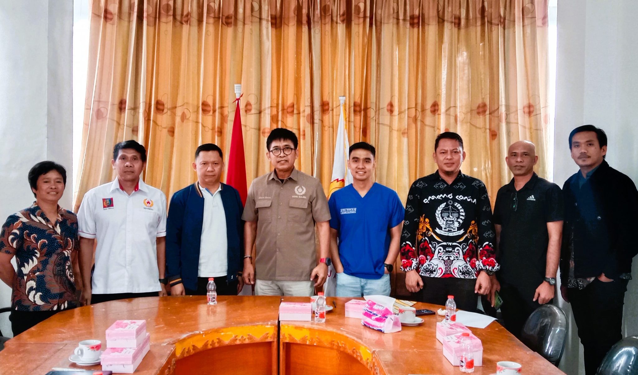 KONI Sulsel Kunjungi KONI Tana Toraja, Bahas Persiapan Menuju Pra Porprov dan Porpov
