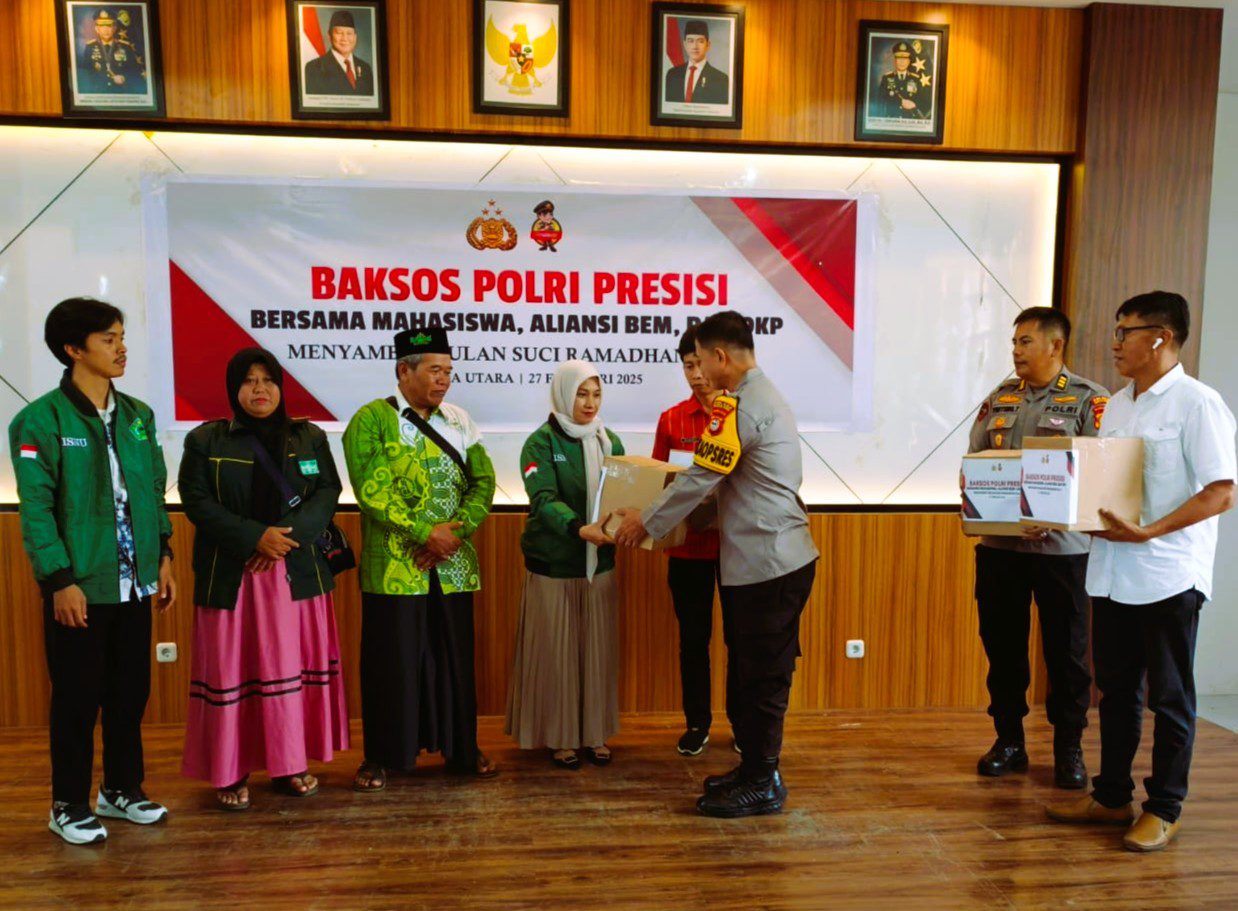 Sambut Ramadan, Polres Toraja Utara Salurkan Paket Sembako ke Ormas dan Masyarakat
