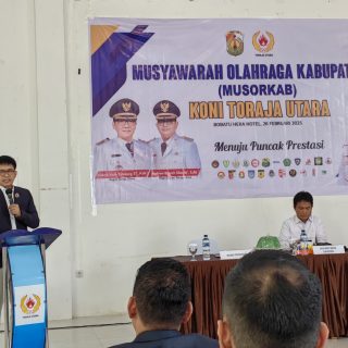 Toraja Utara Siap Sambut Era Baru Kepemimpinan KONI