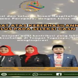 RSUD Andi Makkasau Apresiasi Staff Berprestasi