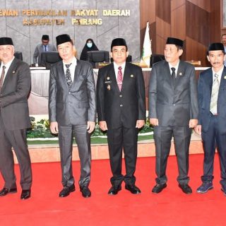 DPRD Paripurnakan Andi Irwan Hamid-Sudirman Bungi Sebagai Bupati dan Wakil Bupati Pinrang periode 2025-2030
