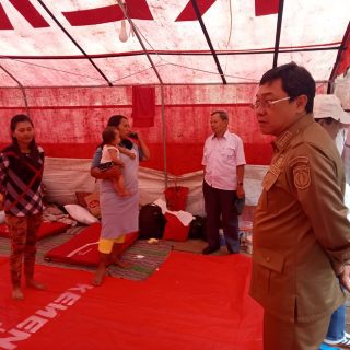 Pemda Toraja Utara Akan Bangun Hunian Sementara bagi Korban Kebakaran di Sopai