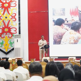 Cetak Sawah 75 Ribu Hektare di Kalteng, Mentan Targetkan 1 Juta Ton Beras