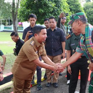 Wali Kota dan Wakil Wali Kota Parepare Sambut Kunjungan Kerja Pangdam di Kantor Kodim 1405