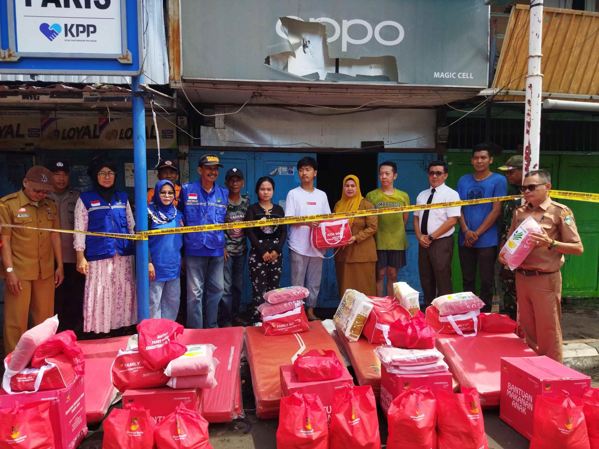 Pemkot Parepare Berikan Bantuan Logistik dan Psikologis untuk Korban Kebakaran