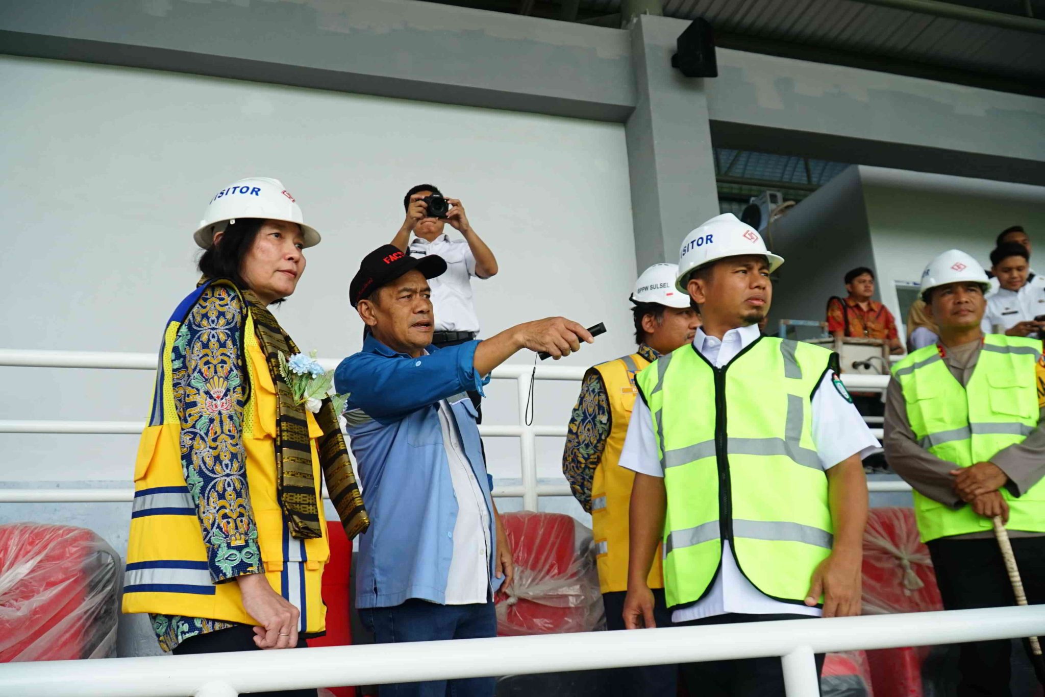 Wali Kota Parepare Dampingi Dirjen Cipta Karya Tinjau Stadion BJ Habibie