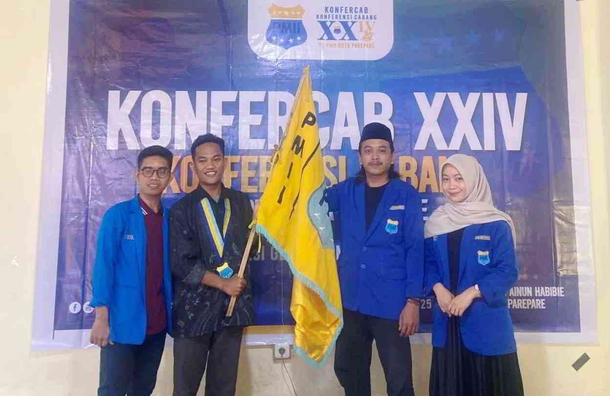 Agung, Nahkota Baru Ketua PMII Cabang Kota Parepare 2025-2026