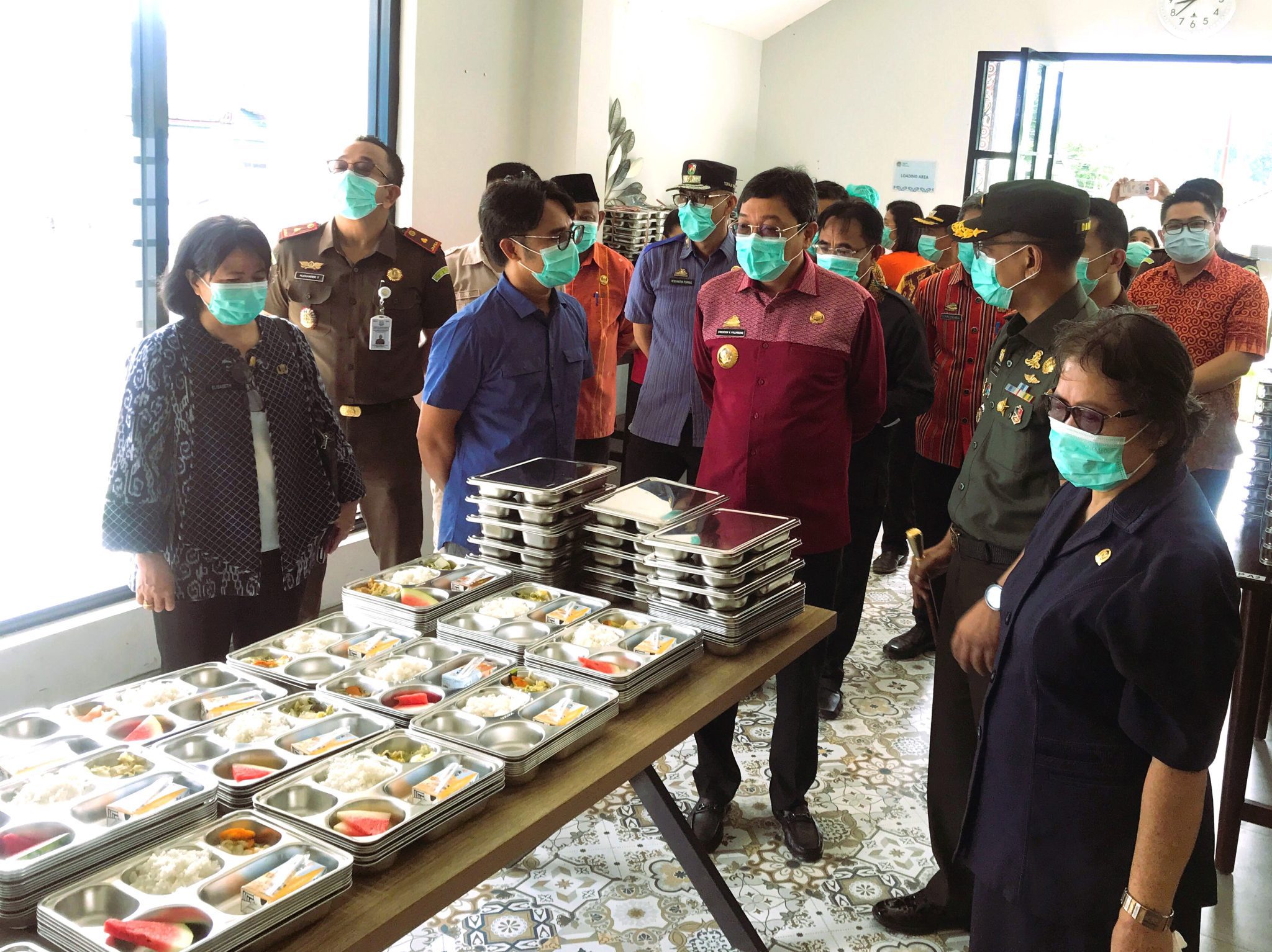 Bupati Toraja Utara Tinjau Dapur MBG Kedua, Fokus pada Peningkatan Gizi Pelajar