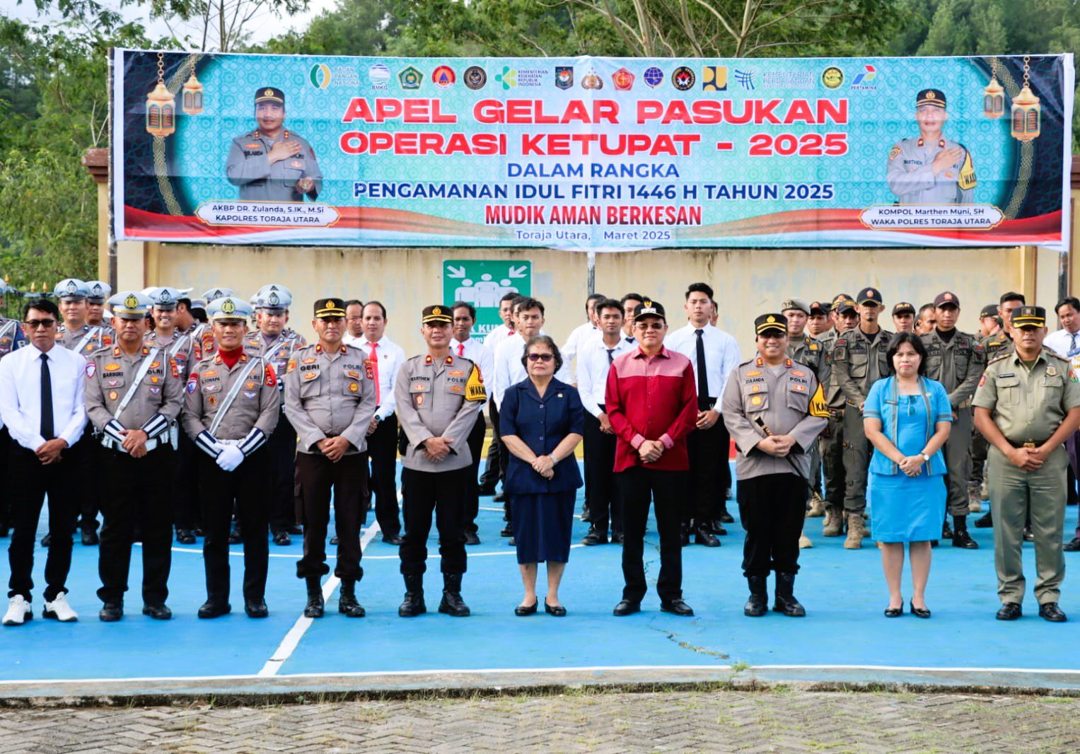 Jelang Idul Fitri 1446 H, Polres Toraja Utara Siapkan Strategi Pengamanan Terpadu