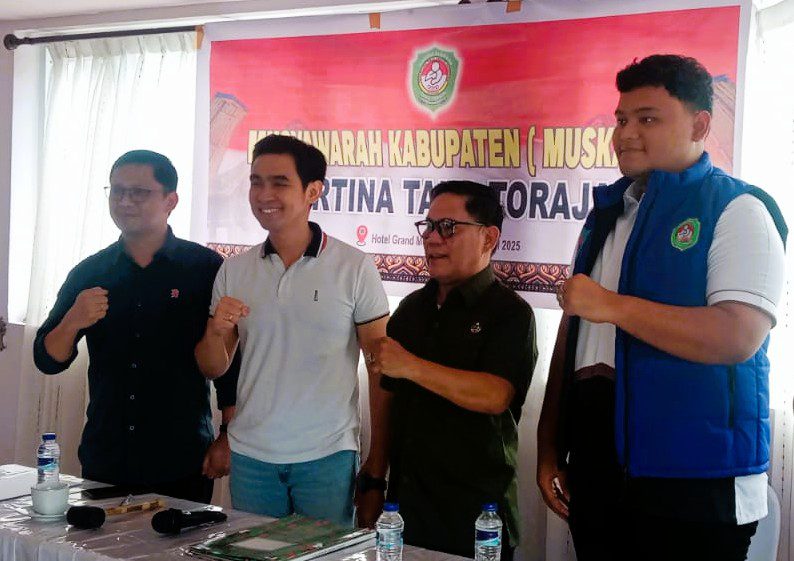 Wandy Sethyanigara Resmi Pimpin PERTINA Tana Toraja Periode 2025-2029