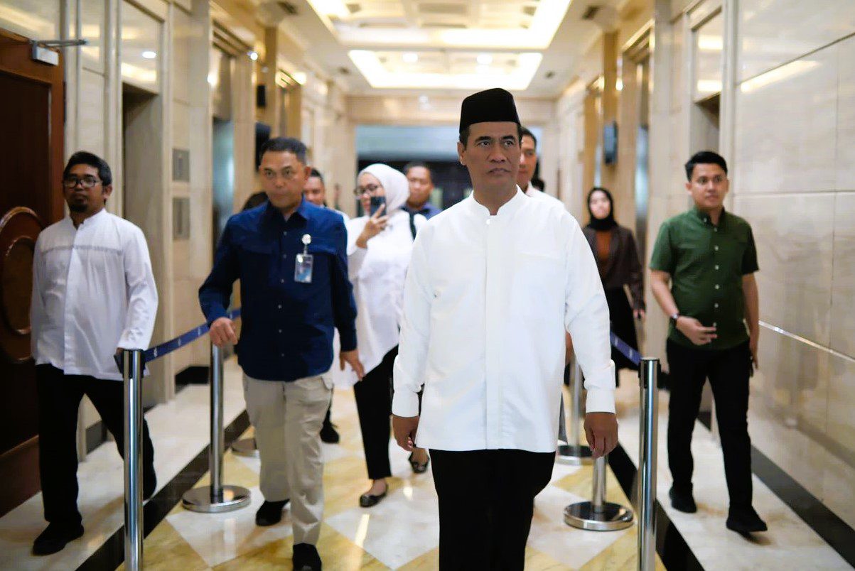 Tiba dari Yordania Mentan Amran Sidak Bulog dan Pupuk Indonesia