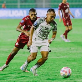 Gol Privat Mbarga Bawa Bali United Menang Atas PSM Makassar