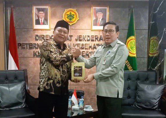 Bupati Mamasa Minta Dukungan Bibit dan Vaksin Babi ke Dirjen Peternakan