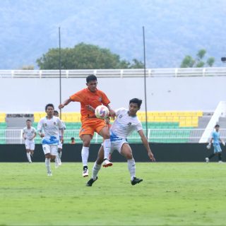 Laga Uji Coba, Tim Sepak Bola Pra Porprov Parepare Bermain Imbang 0-0 Lawan Bulukumba