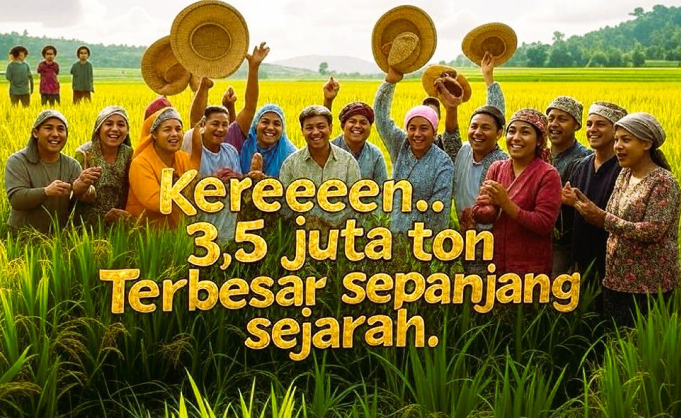 Serapan Beras Bulog Januari–Mei Tertinggi dalam 57 Tahun, Tanpa Impor