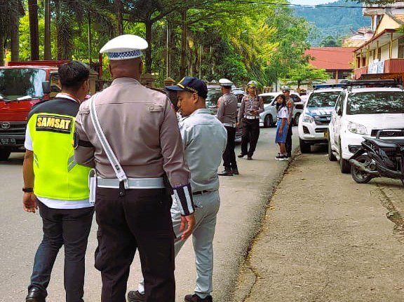Samsat Tana Toraja Gelar Operasi Penertiban Pajak Kendaraan, Puluhan Kendaraan Terjaring