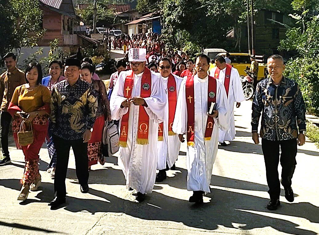 GTM Jemaat Minake Resmi Miliki Gedung Baru, Bupati Ajak Sinergi Bangun Mamasa