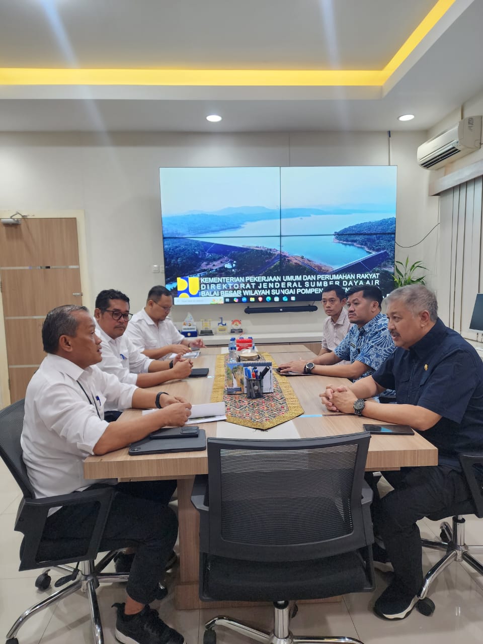 Andi Irwan Minta BBWS Pompengan Bergerak Cepat Perbaiki Kerusakan Kantong Lumpur Bendungan Benteng