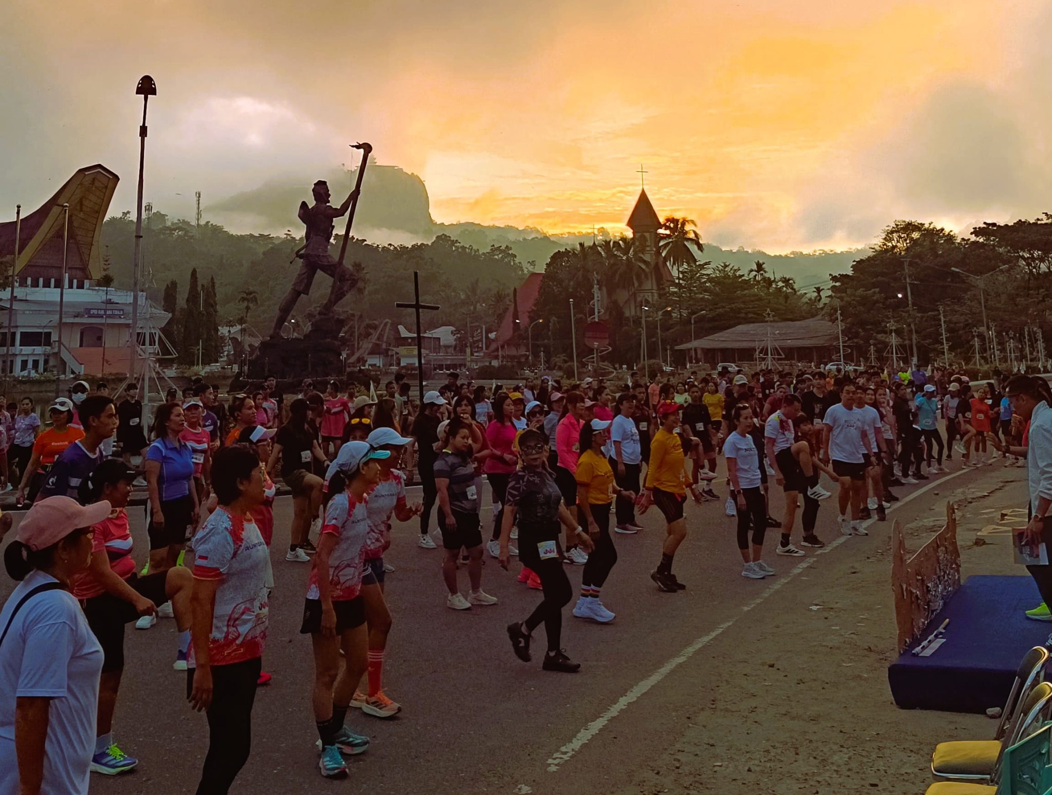 600 Runners Meriahkan Run For Earth 7.8K di Festival Hutan Toraja