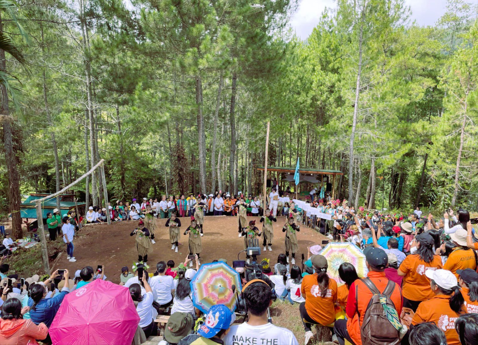 35 Peserta Lomba Dance At The Jungle Meriahkan Festival Hutan Toraja, HUT ke-78 Gereja Toraja