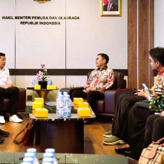 Bupati Tana Toraja Temui Wamenpora, Usulkan Pembangunan GOR