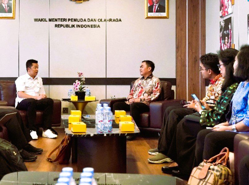 Bupati Tana Toraja Temui Wamenpora, Usulkan Pembangunan GOR