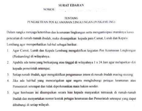 Bupati Tana Toraja Perintahkan Pengaktifan Pos Kamling, Wajibkan Lapor Tamu 1×24 Jam