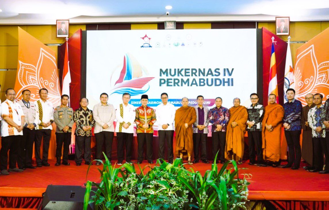 Sekda Sulsel Buka Mukernas IV Permabudhi di Makassar