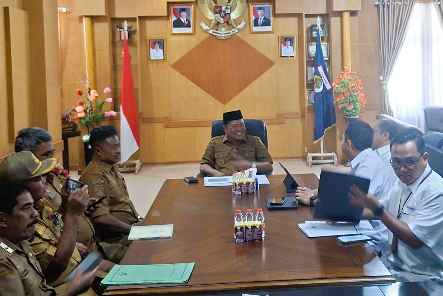 Bupati Mamasa dan DJPb Sulbar Bahas Sinergi Penguatan Tata Kelola Keuangan Daerah