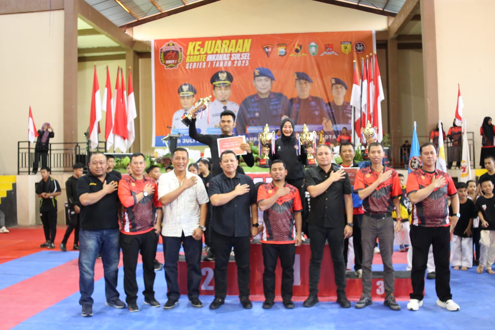 Kejuaraan INKANAS Series 1 Sulsel Tahun 2025 Resmi Ditutup, Berjalan Lancar dan Sukses