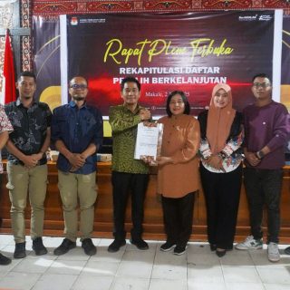 KPU Tana Toraja Umumkan Hasil Pemutakhiran Data Pemilih Triwulan II 2025, Total Capai 190.689 Orang