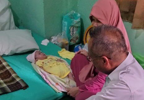 Setelah Dua Bulan Dirawat, Bayi Sulfiana Penderita Gizi Buruk Akhirnya Bisa Pulang