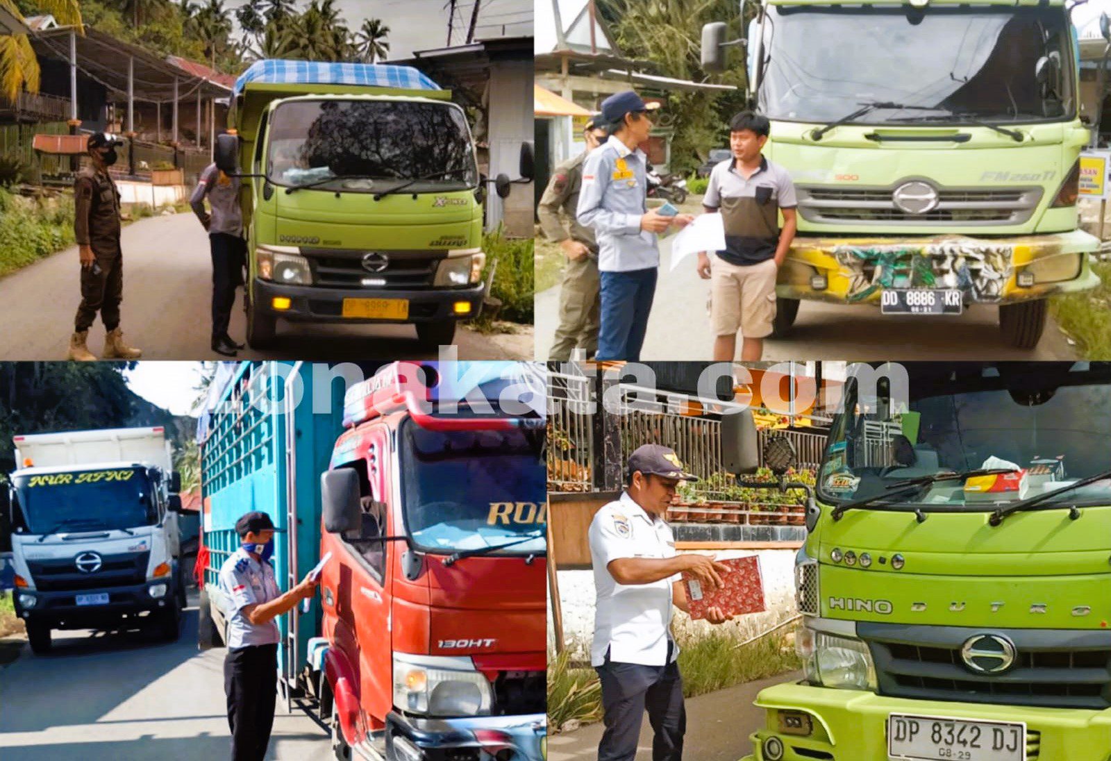 Enrekang Masuki Tahap Peringatan Pembatasan Muatan Kendaraan Angkutan Barang
