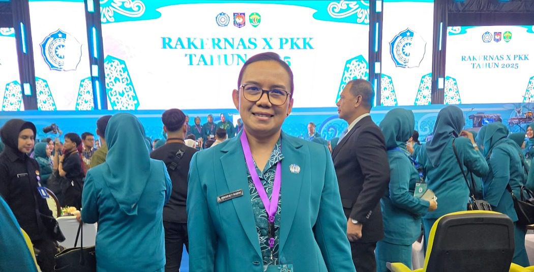 PKK Toraja Utara Hadir di Rakernas X, Siap Bergerak Menuju Indonesia Emas