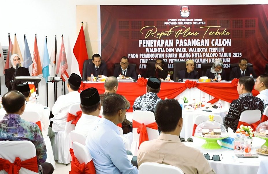 Usai Sengketa PSU, KPU Tetapkan Naili-Ome Pemenang Pilkada Palopo 2025