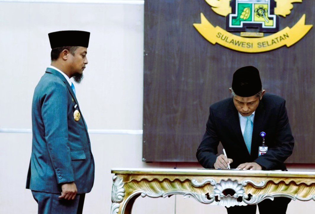 Gubernur Andi Sudirman Kukuhkan Rasono sebagai Kepala BPKP Sulawesi Selatan