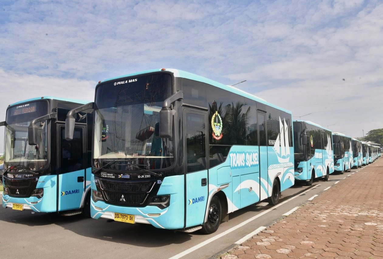 Bus Trans Sulsel Layani Masyarakat Pagi hingga Malam, Gratis hingga Desember 2025