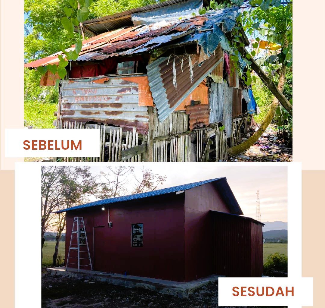 Gubernur Sulsel Serahkan Bantuan Bedah Rumah untuk Warga Kurang Mampu di Barru