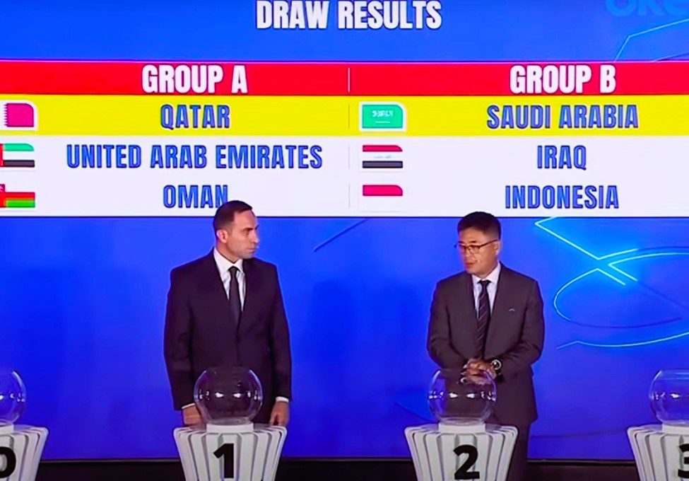 Drawing Kualifikasi Piala Dunia 2026: Timnas Indonesia Satu Grub dengan Arab Saudi dan Irak