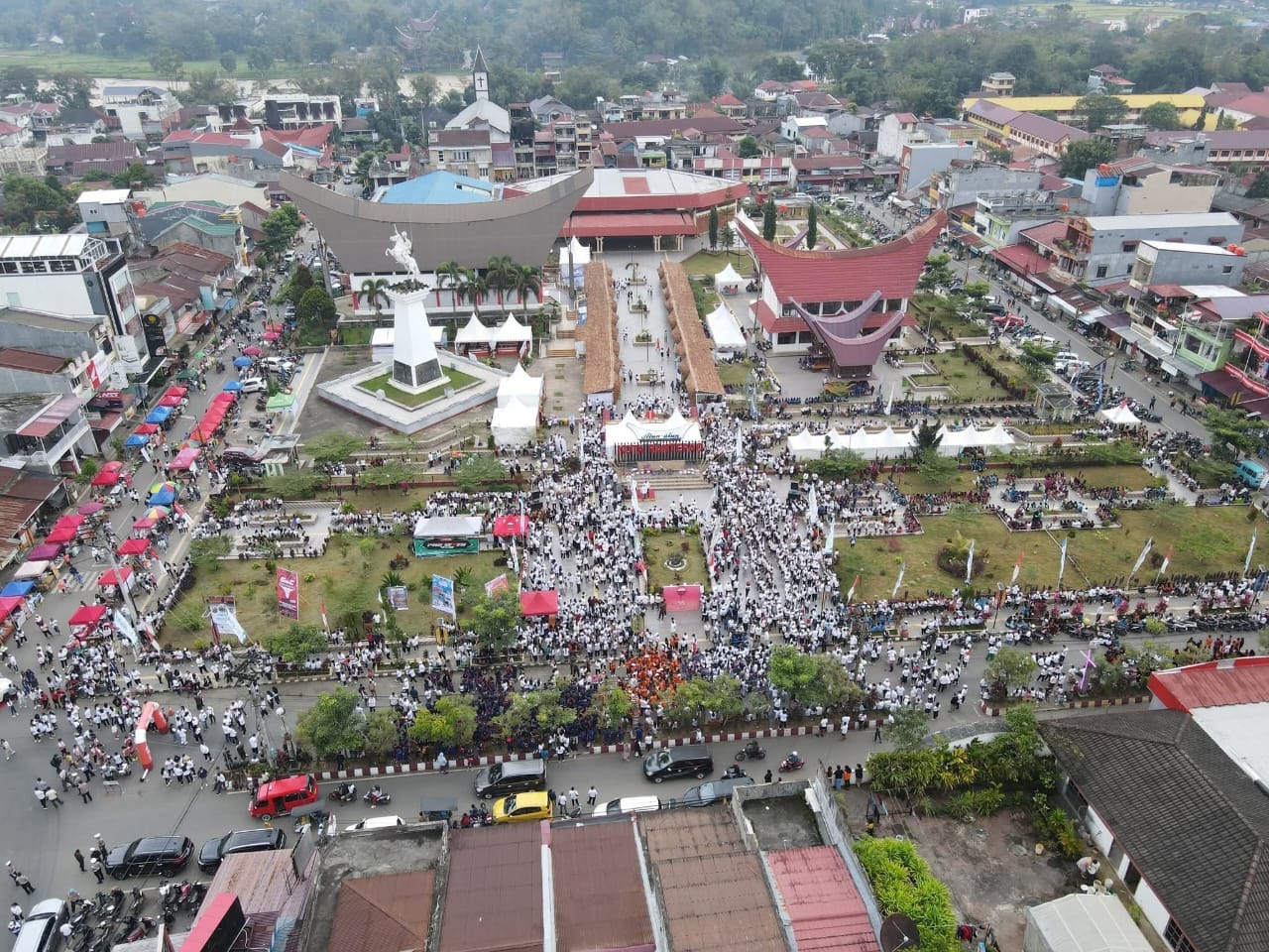 Semarak Fun Bike dan Jalan Santai Meriahkan HUT ke-17 Toraja Utara