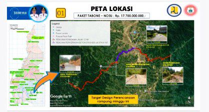 Dengan Haru, Bupati Mamasa Umumkan Kelanjutan Proyek Jalan Tabone–Nosu–Pana