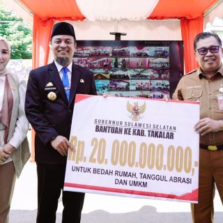 Gubernur Sulsel Alokasikan Rp20 Miliar untuk Bedah Rumah, Penanggulangan Bencana, dan UMKM di Takalar
