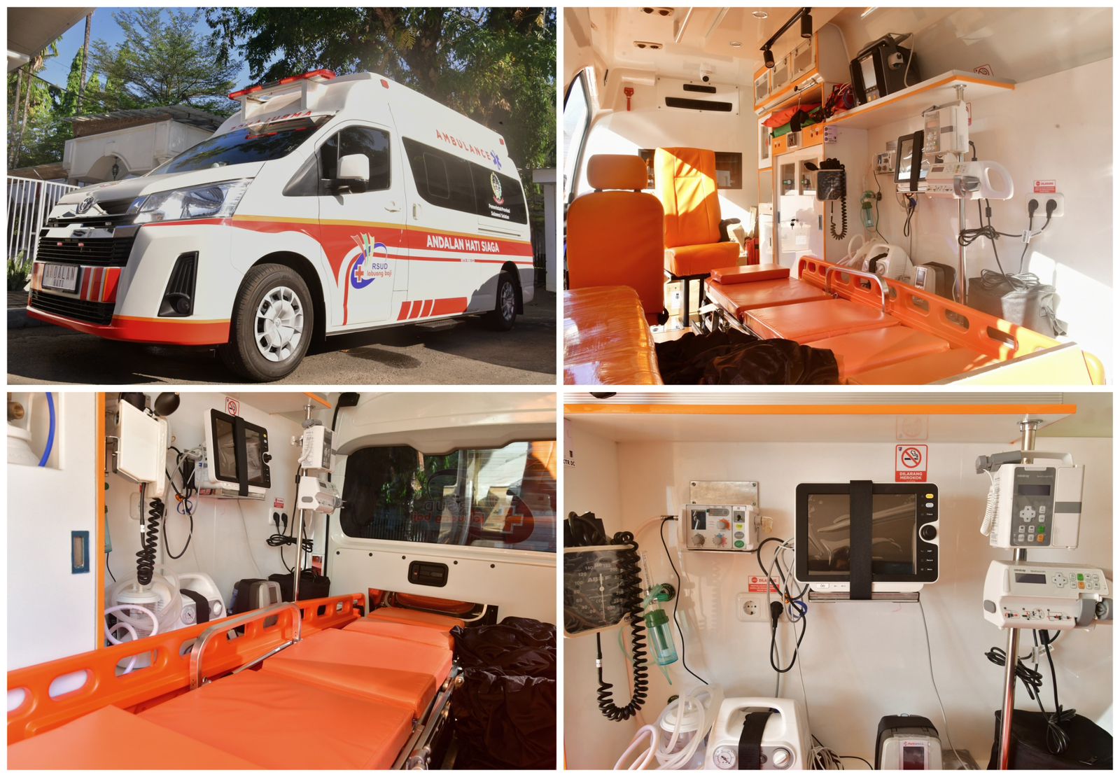 Pemprov Sulsel Luncurkan MICU, Ambulans Pertama di Sulsel dengan Ruang Operasi Lengkap
